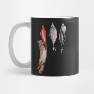 Fish catching Mug